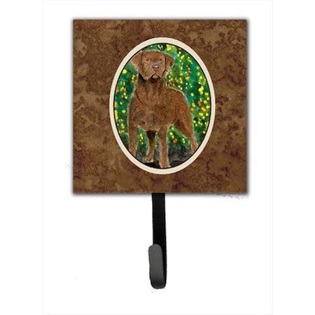 Jensendistributionservices 4.25 x 6 in. Chesapeake Bay Retriever Leash Or Key Hook MI1713266